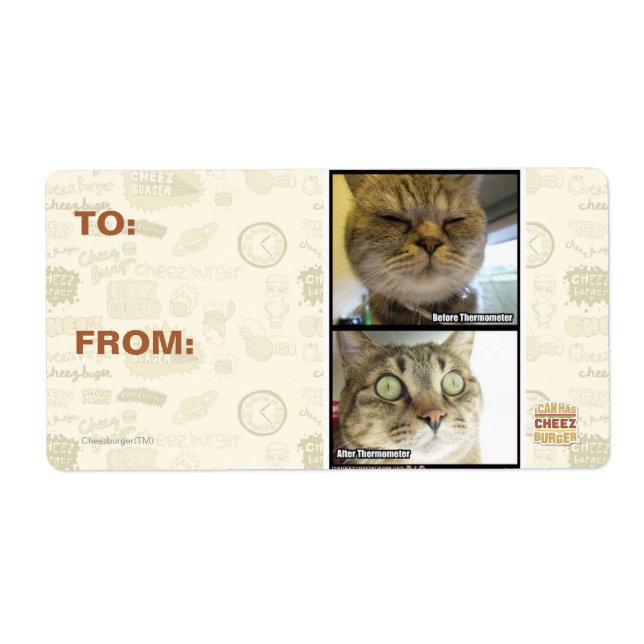 Termometer Fraktsedel (Framsidan)