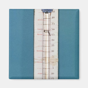 Termometer surmounted med en phrygian hätta magnet