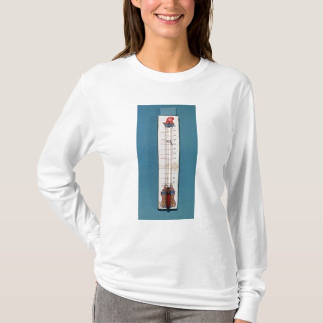 Termometer surmounted med en phrygian hätta t shirt (Framsida)