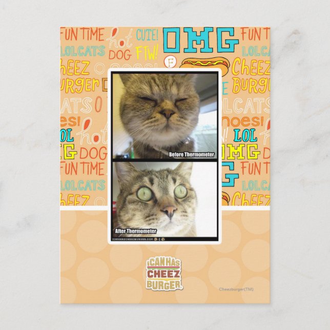 Termometer Vykort (Framsida)