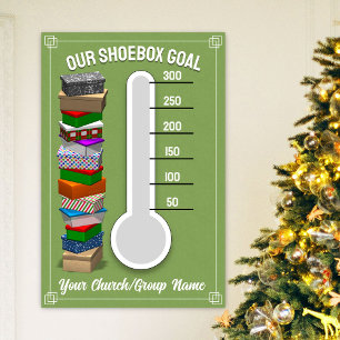 Termometeraffisch för skoådor - Grön Poster