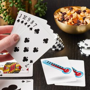 Termometertemperatur Casinokort