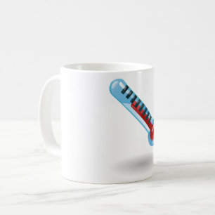 Termometertemperatur Kaffemugg