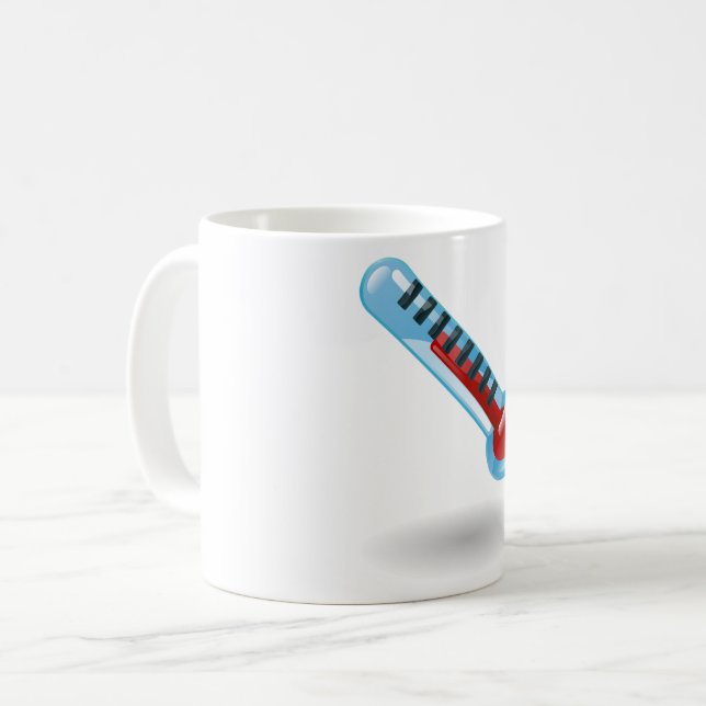 Termometertemperatur Kaffemugg (Framsida vänster)