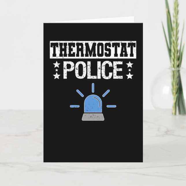 Termostat Office Heat Summer Temperature Kort (Framsida)