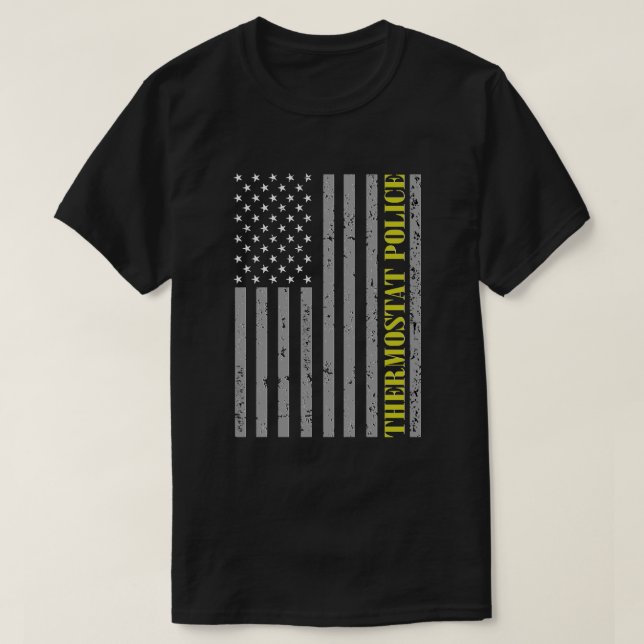 Termostatpolis T Shirt (Design framsida)