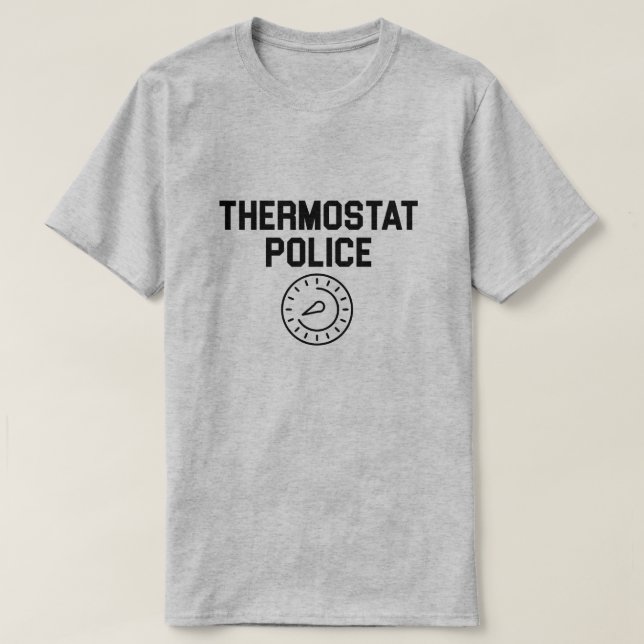 Termostatpolis T Shirt (Design framsida)