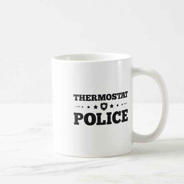 Termostatpolisens Roligt Pappa ger Fars dag Kaffemugg (Höger)