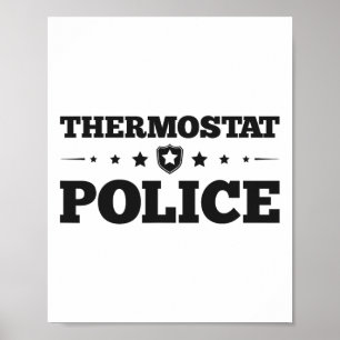 Termostatpolisens Roligt Pappa ger Fars dag Poster