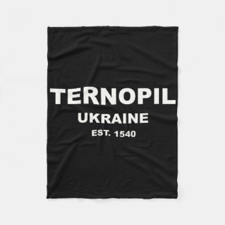 Ternopil Ukraina Fleecefilt