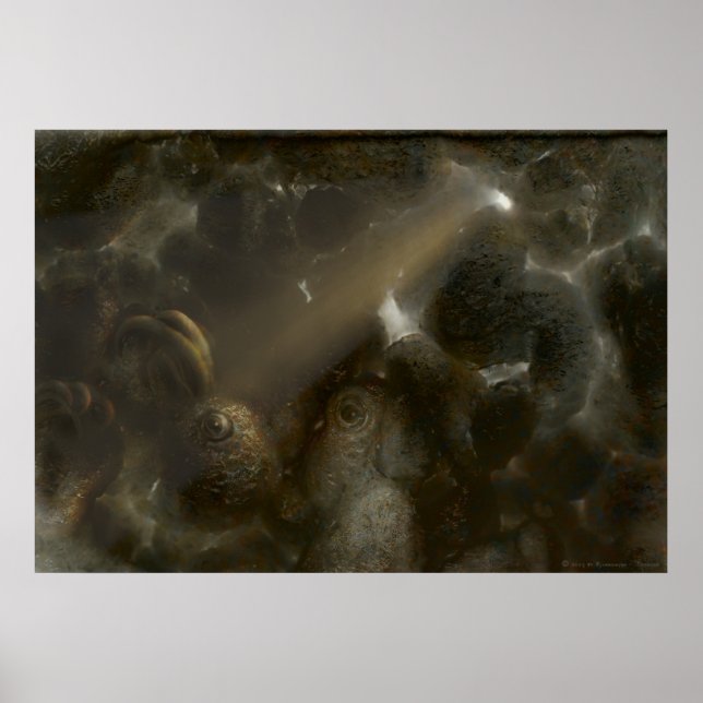 Teron | Konstig grotta Poster (Framsidan)