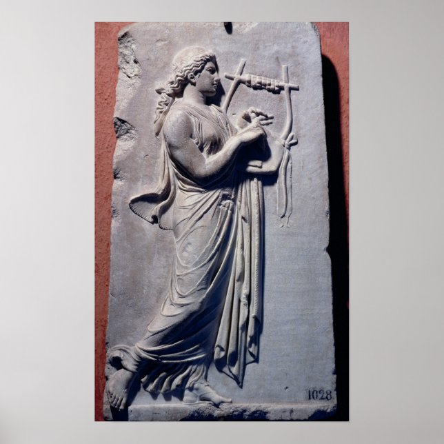Terpsichore, dans och sång poster (Framsidan)