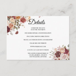 Terra Cotta Enclosure Card Details Tilläggskort