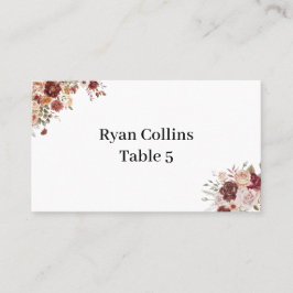 Terra Cotta Green Place Cards Placeringskort