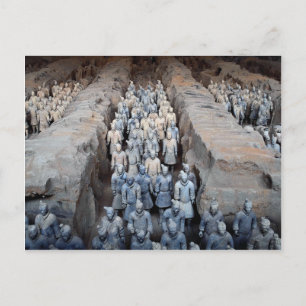 Terra-cotta Warriors, Xi'an, China Vykort