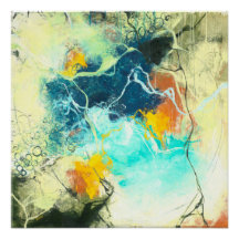 Terra - Grönt Abstract Design