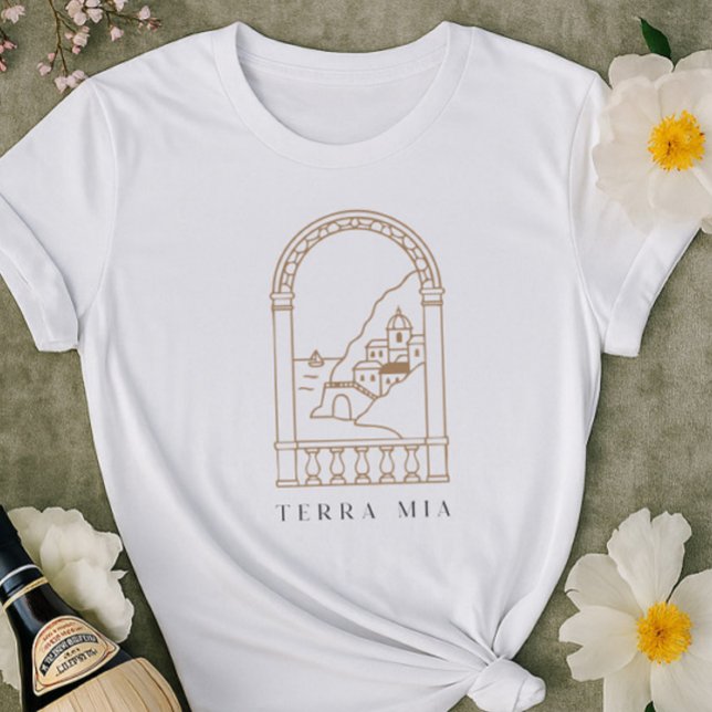 Terra Mia Amalfi Kusten | Italienska kulturarvsres T Shirt (Skapare uppladdad)