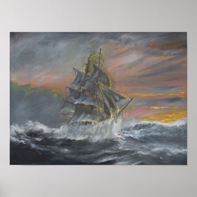 Terra Nova är en häftig Gale Dawn Poster (Framsidan)