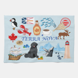 Terra Nova Newfoundland Kökshandduk