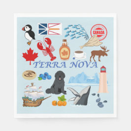 Terra Nova Newfoundland Pappersservett