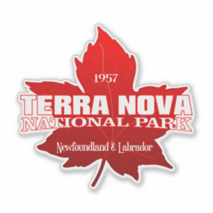 Terra Nova NP (maple löv) Klistermärken