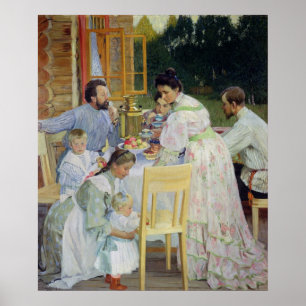 Terrace, 1906 poster