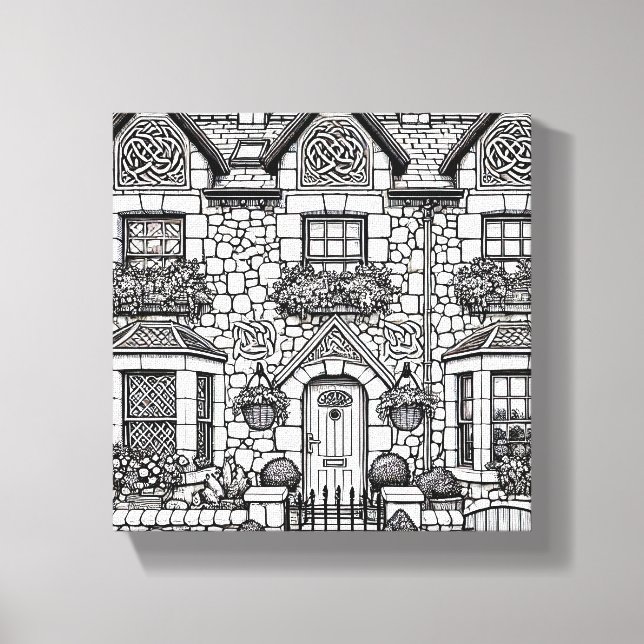 Terrace House #21 Canvastryck (Framsida)