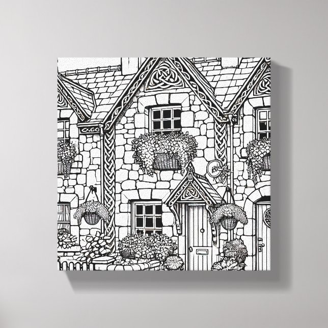Terrace House #27 Canvastryck (Framsida)