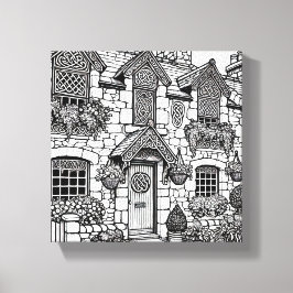 Terrace House #29 Canvastryck