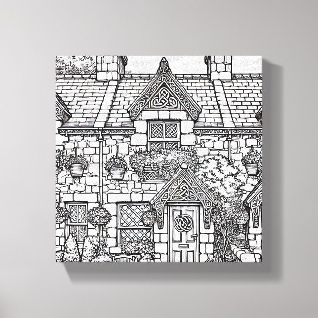 Terrace House #30 Canvastryck (Framsida)