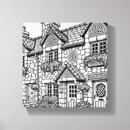 Terrace House #31 Canvastryck