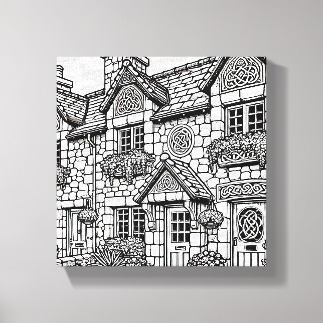 Terrace House #31 Canvastryck (Framsida)