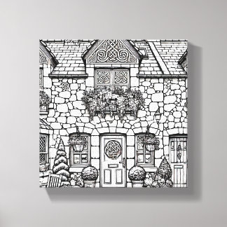 Terrace House #32 Canvastryck