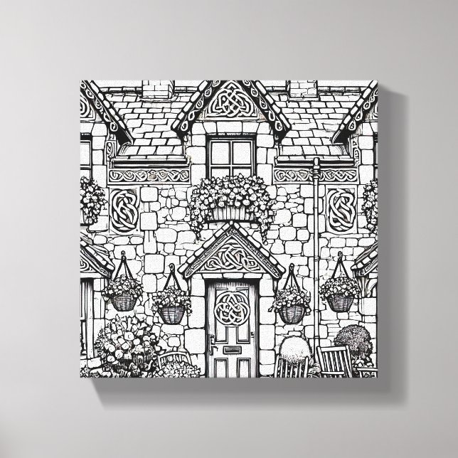 Terrace House #33 Canvastryck (Framsida)