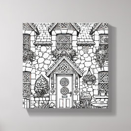 Terrace House #36 Canvastryck