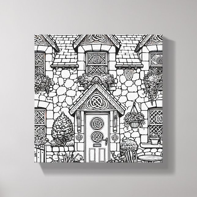 Terrace House #36 Canvastryck (Framsida)