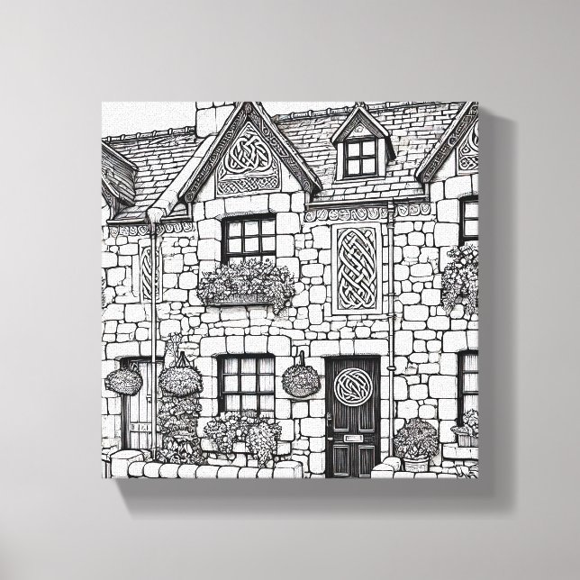 Terrace House #38 Canvastryck (Framsida)