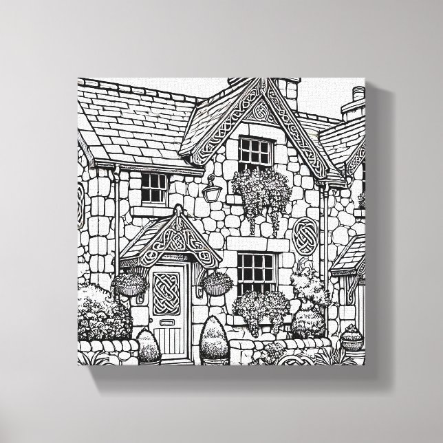 Terrace House #39 Canvastryck (Framsida)