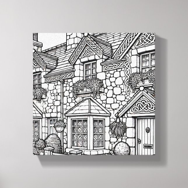 Terrace House #41 Canvastryck (Framsida)