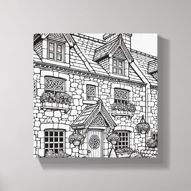 Terrace House #42 Canvastryck (Framsida)