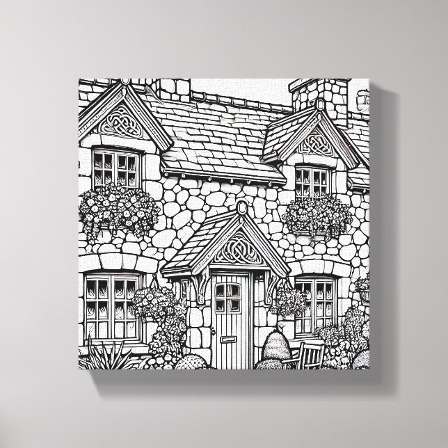 Terrace House #43 Canvastryck (Framsida)