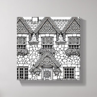 Terrace House #44 Canvastryck