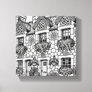 Terrace House #47 Canvastryck