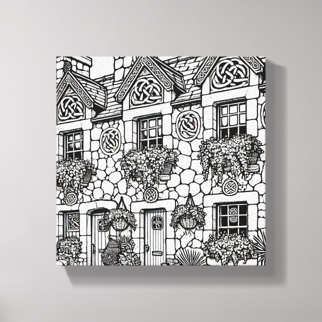 Terrace House #47 Canvastryck (Framsida)