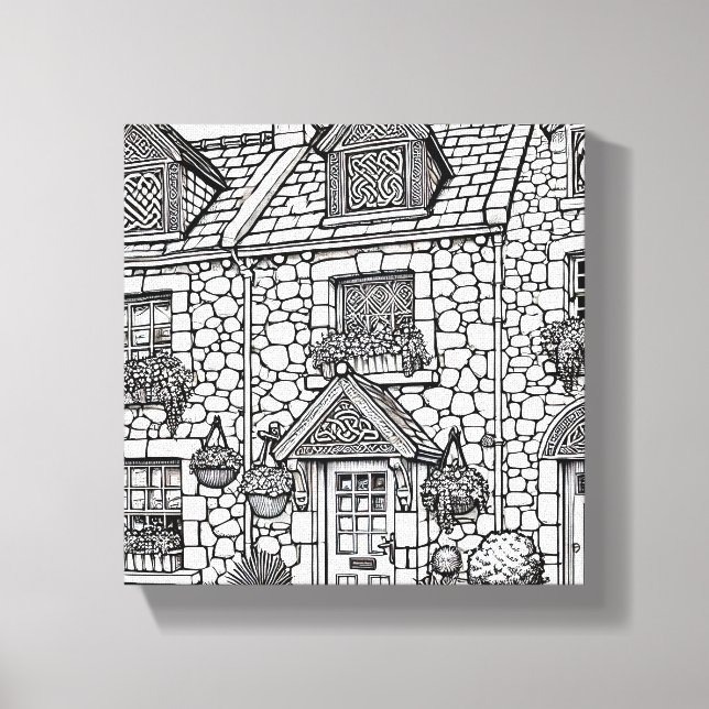 Terrace House #49 Canvastryck (Framsida)