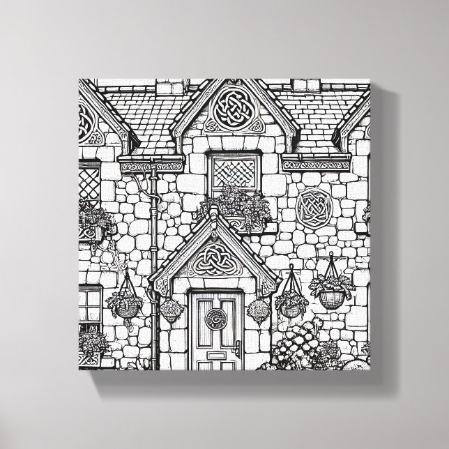 Terrace House #7 Canvastryck (Framsida)