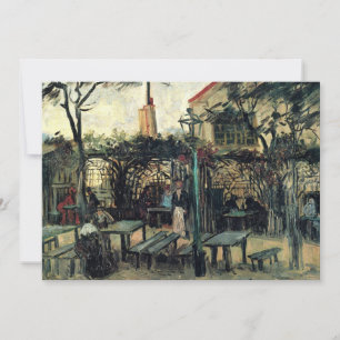 Terrace of a Cafe, Montmartre av Vincent van Gogh