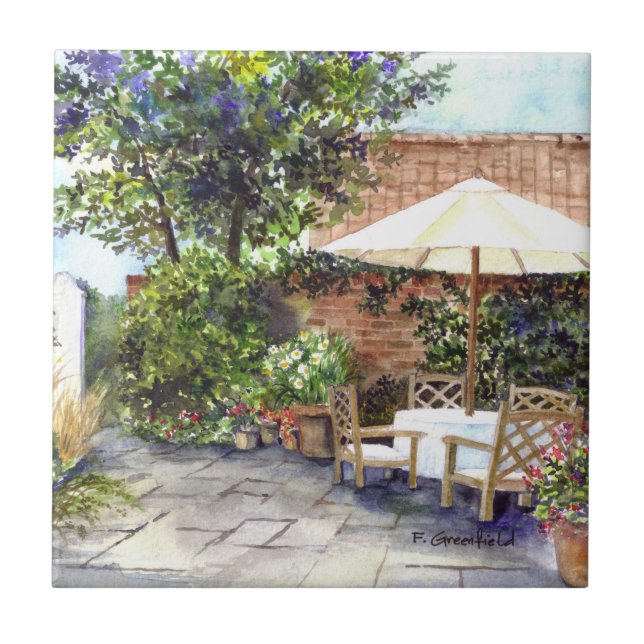 Terrace of The Manor House, York Kakelplatta (Framsidan)