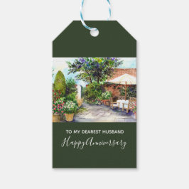 Terrace of The Manor House, York Presentetikett