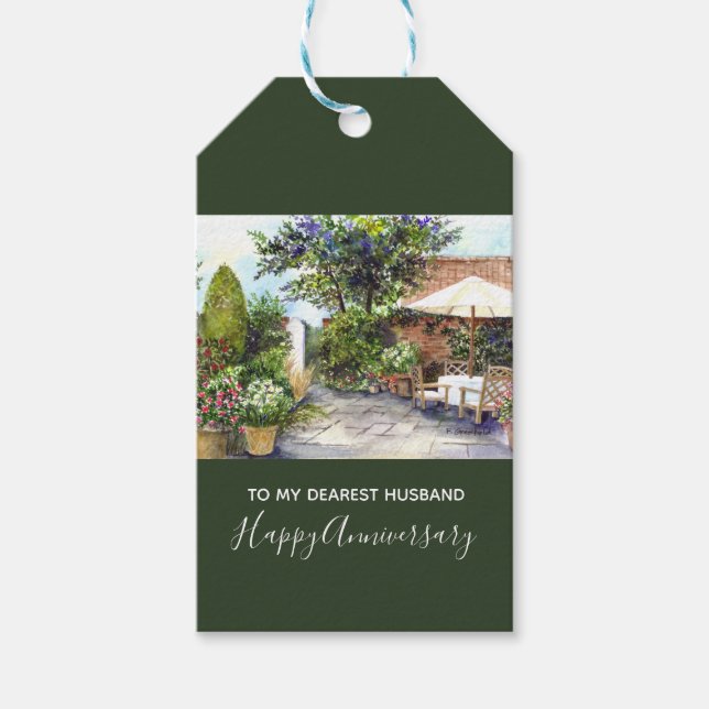 Terrace of The Manor House, York Presentetikett (Framsidan)